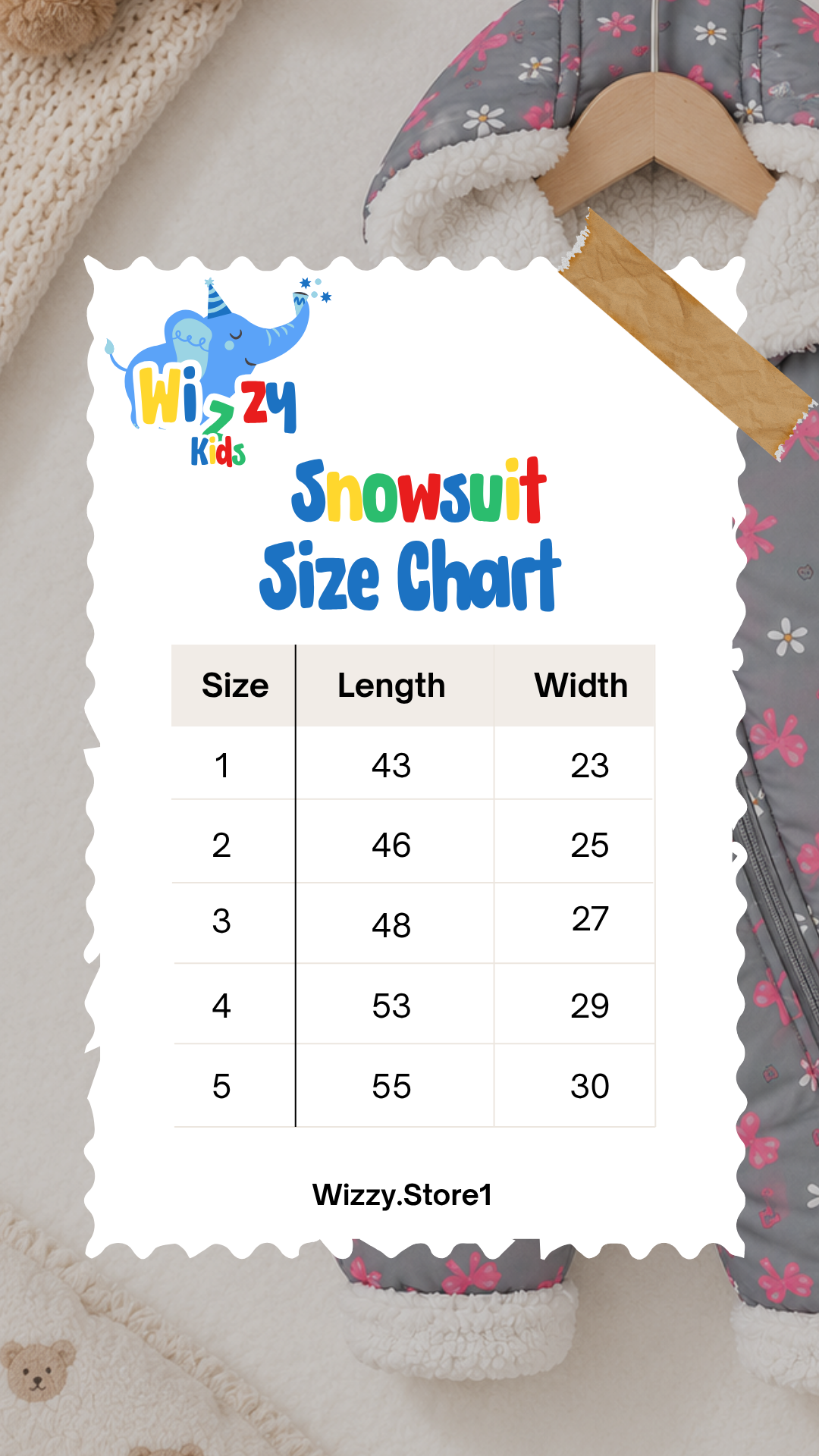 Safari - Baby Snowsuit