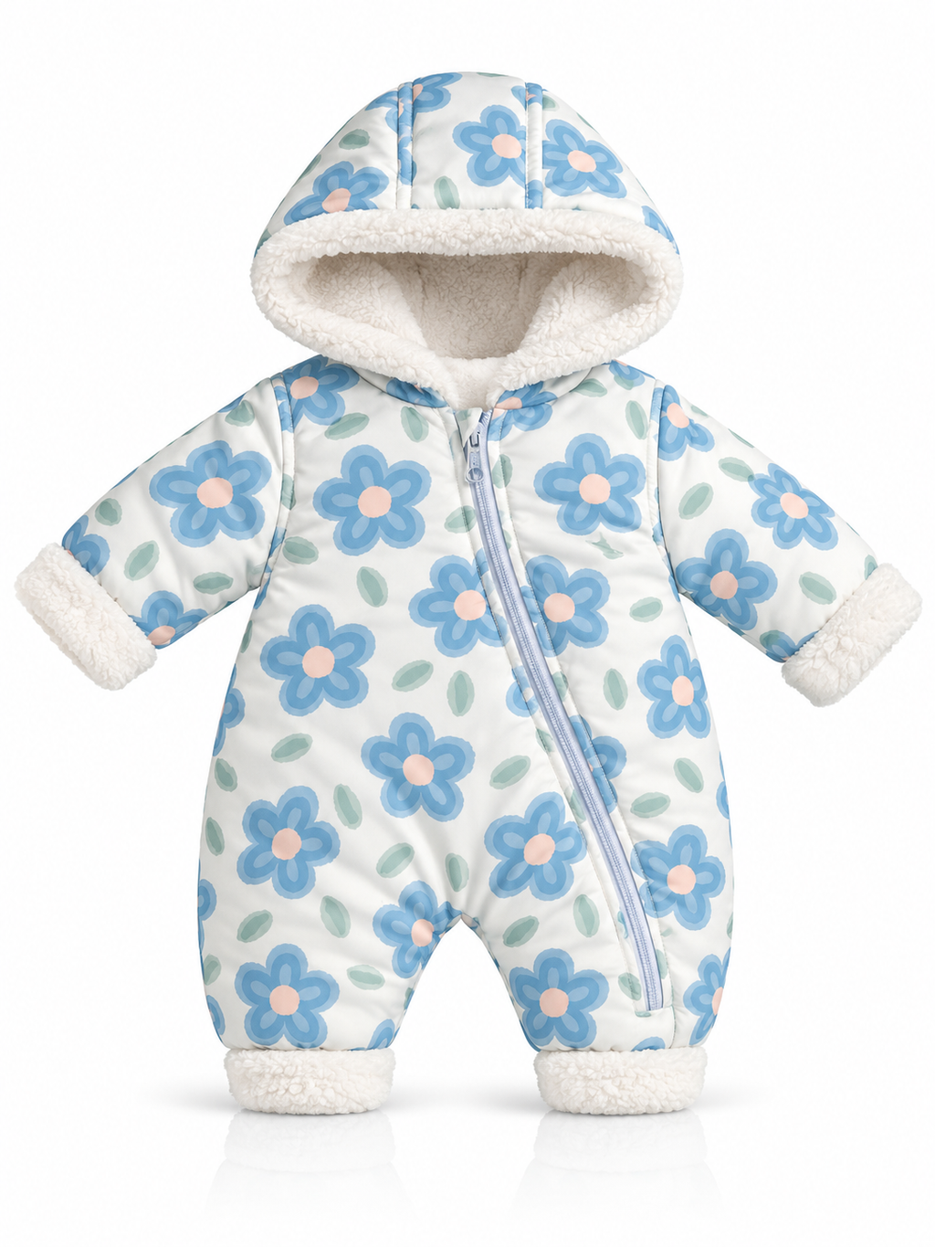 Flower - Baby Snowsuit