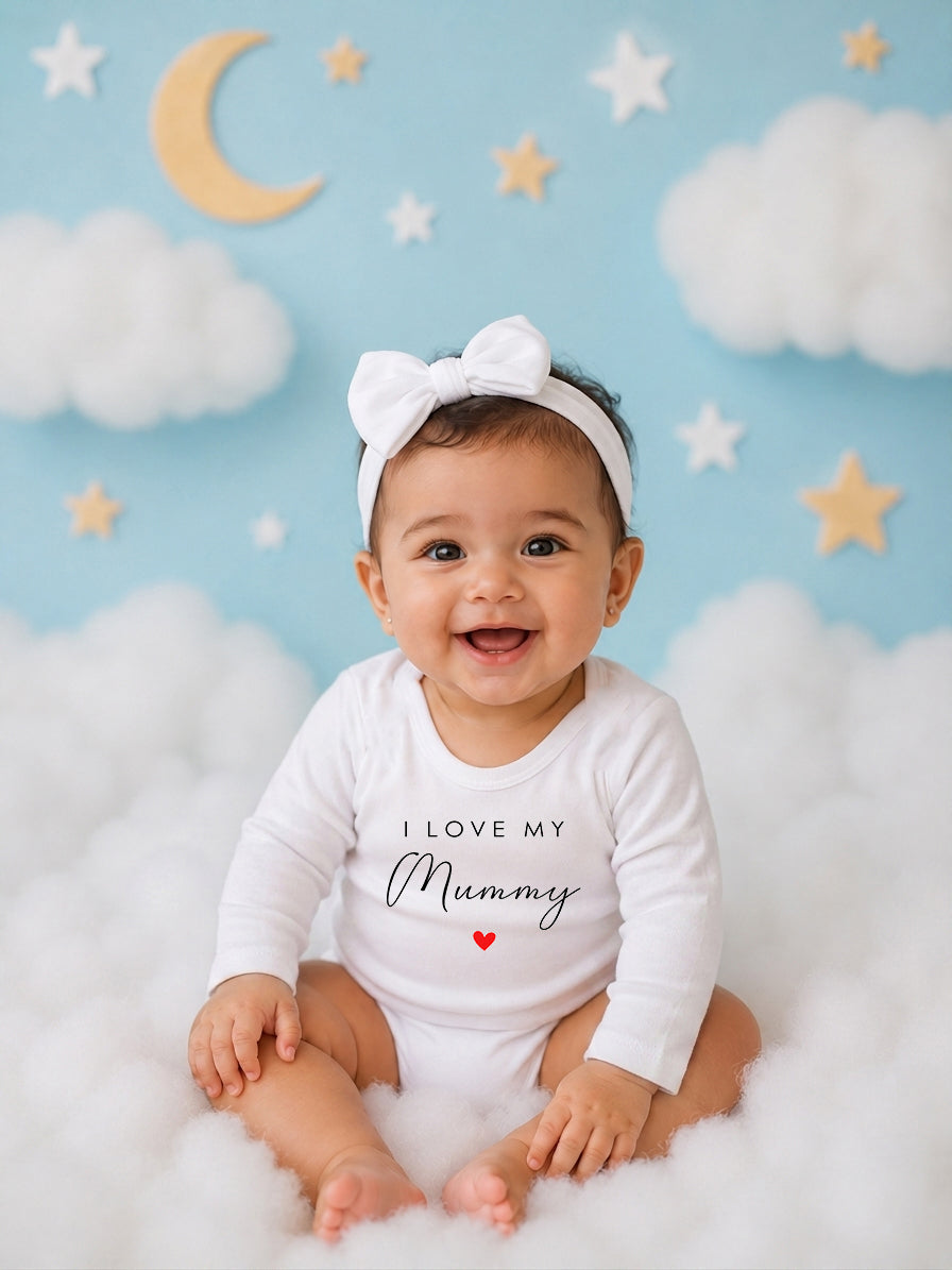 I Love My Mummy Baby Bodysuit