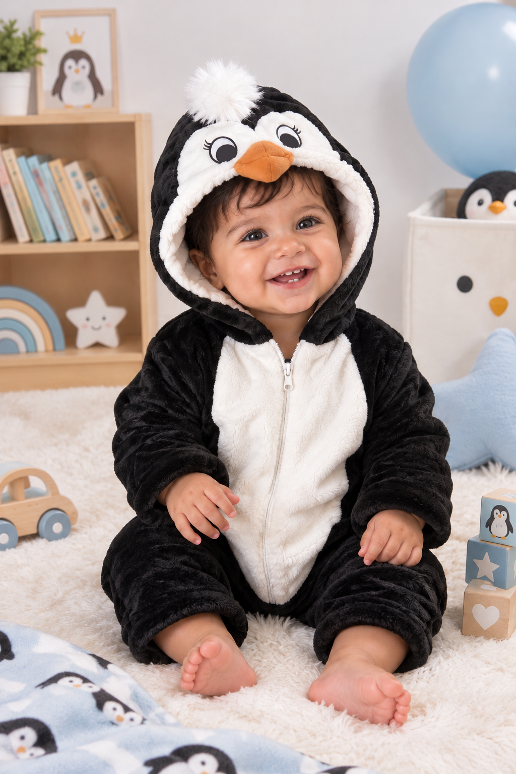 Penguin Baby Onesie